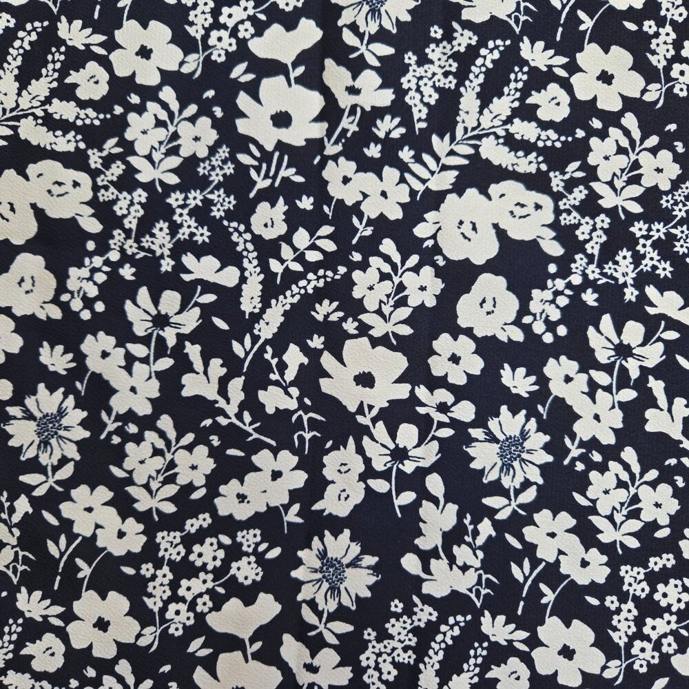 NWOT Echo For Talbots Floral Square Scarf - Picture 9 of 14